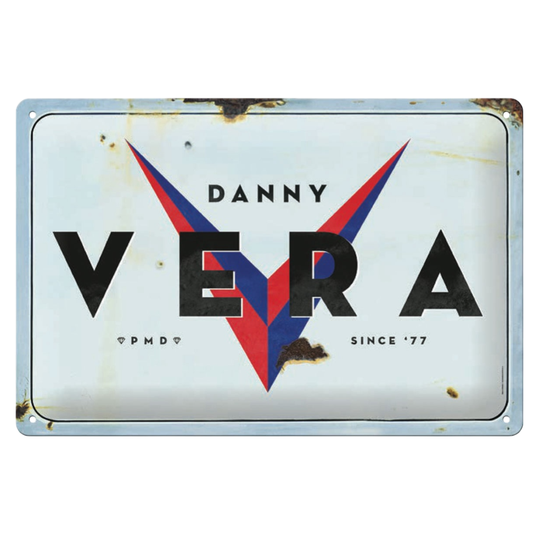 Danny Vera - Tin Sign 'Danny Vera' 20 x 30cm Reliëf - PMD store ...