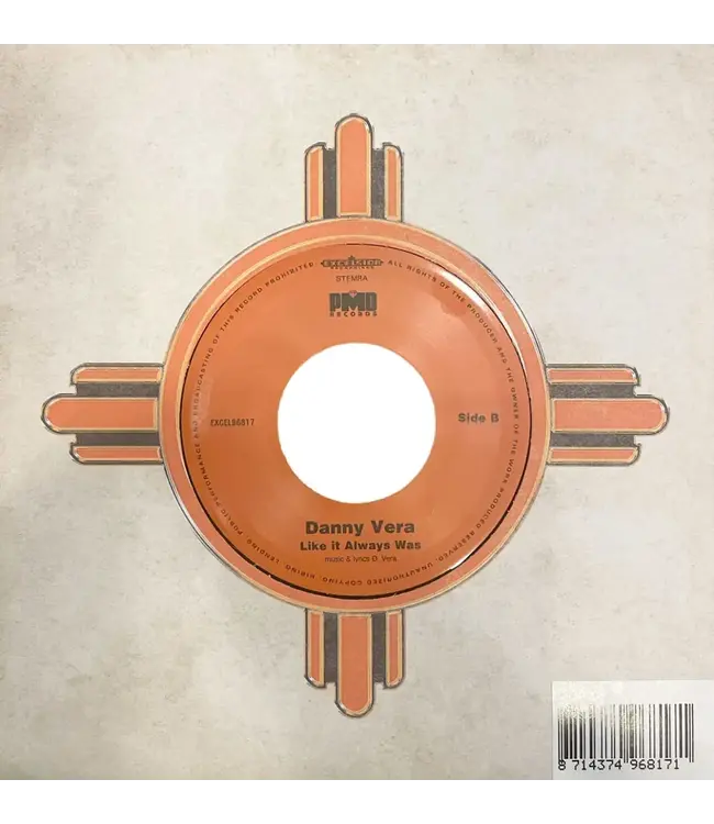 Danny Vera - Livin' Proof / Like It Always Was (7 inch) vinyl