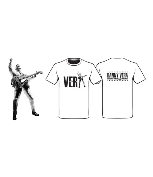 Danny Vera - T-SHIRT Ronde Hals 'Beggin' For More Trouble'