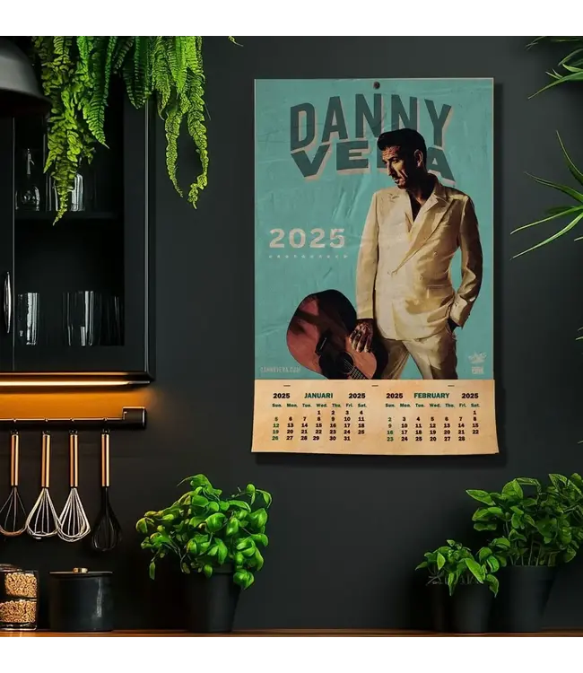 Danny Vera - Kalender 2025 (43x28cm)