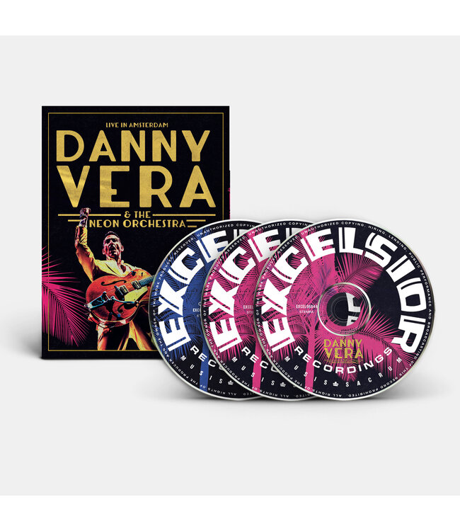 Danny Vera & The Neon Orchestra - Live at Ziggo Dome (2-CD + Blu-Ray)