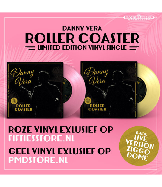 Danny Vera - Roller Coaster (7 inch) Yellow vinyl