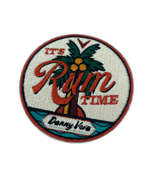 Danny Vera - Patch Embleem 'It's Rum Time'