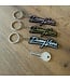 Danny Vera - Tour Logo Sleutelhanger Wit