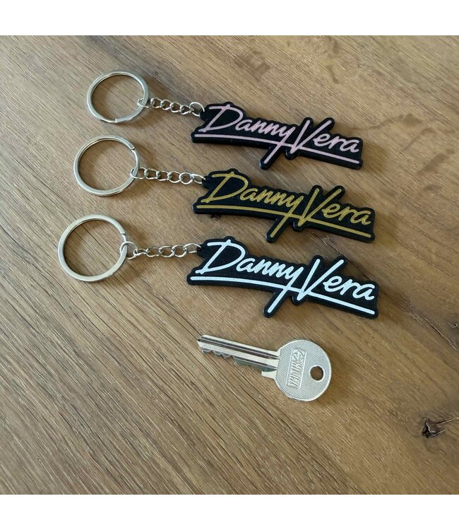 Danny Vera - Tour Logo Sleutelhanger Roze