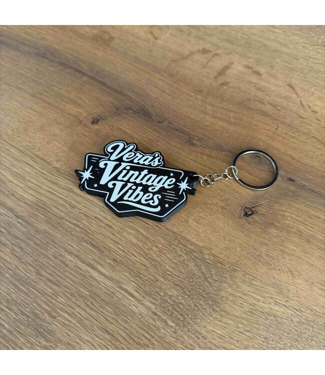 Danny Vera - Vera's Vintage Vibes Sleutelhanger Wit