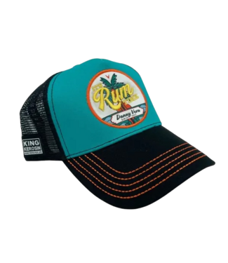 PMD Clothing Trucker Cap 'It's Rum Time' (Zee Groen)