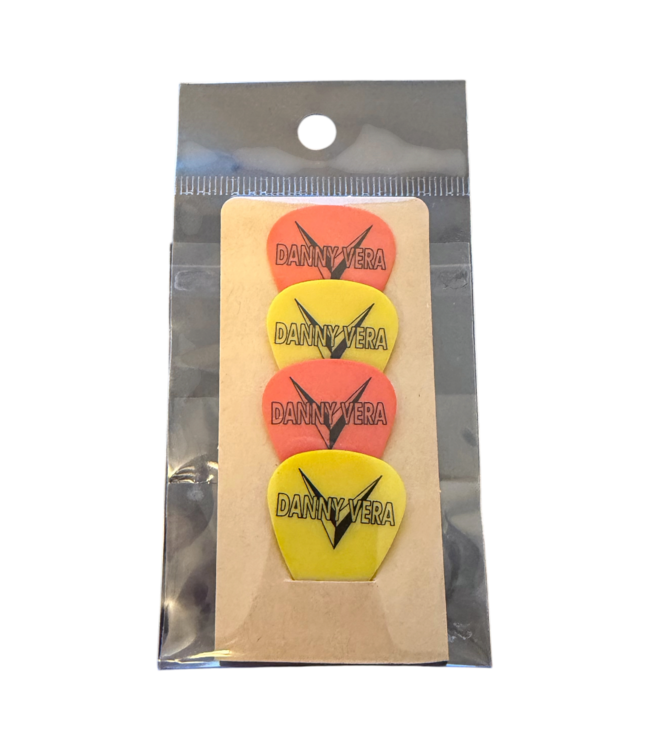 Danny Vera - Plectrums (Danny Vera Logo)