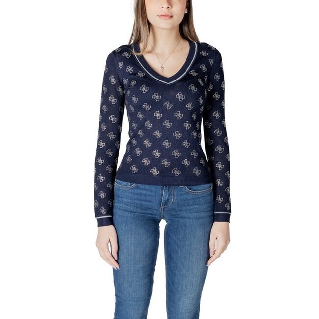 Guess Glittertrui Blauw