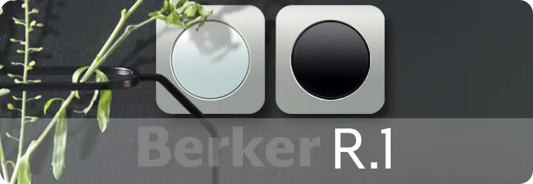Hager Berker R.1 schakelmateriaal met bekroond design