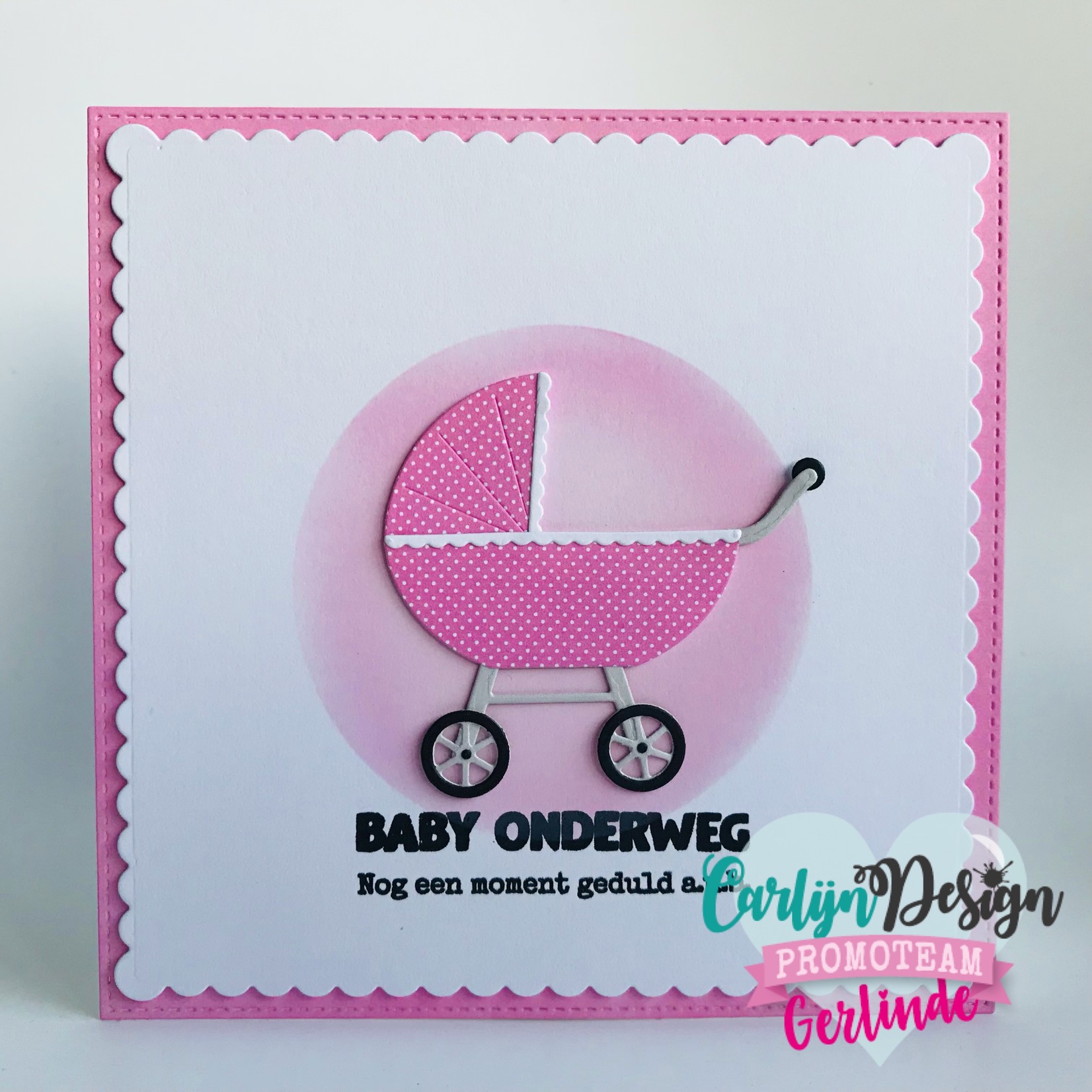 CarlijnDesign Stempels Baby onderweg