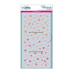 CarlijnDesign Slimline baby stencil CDSC-0018