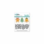 CarlijnDesign Paperclips kerst snijmallen CDSN-0063