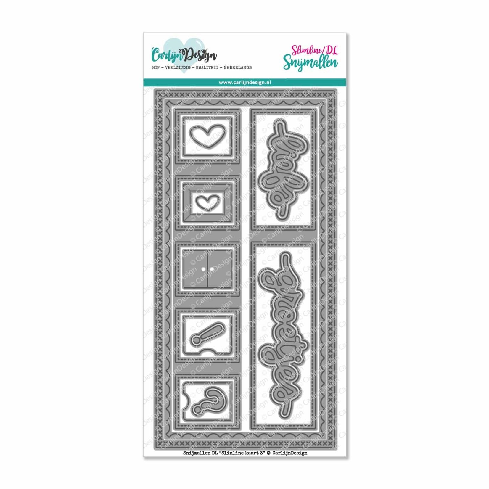 CarlijnDesign Snijmallen DL Slimline kaart 3