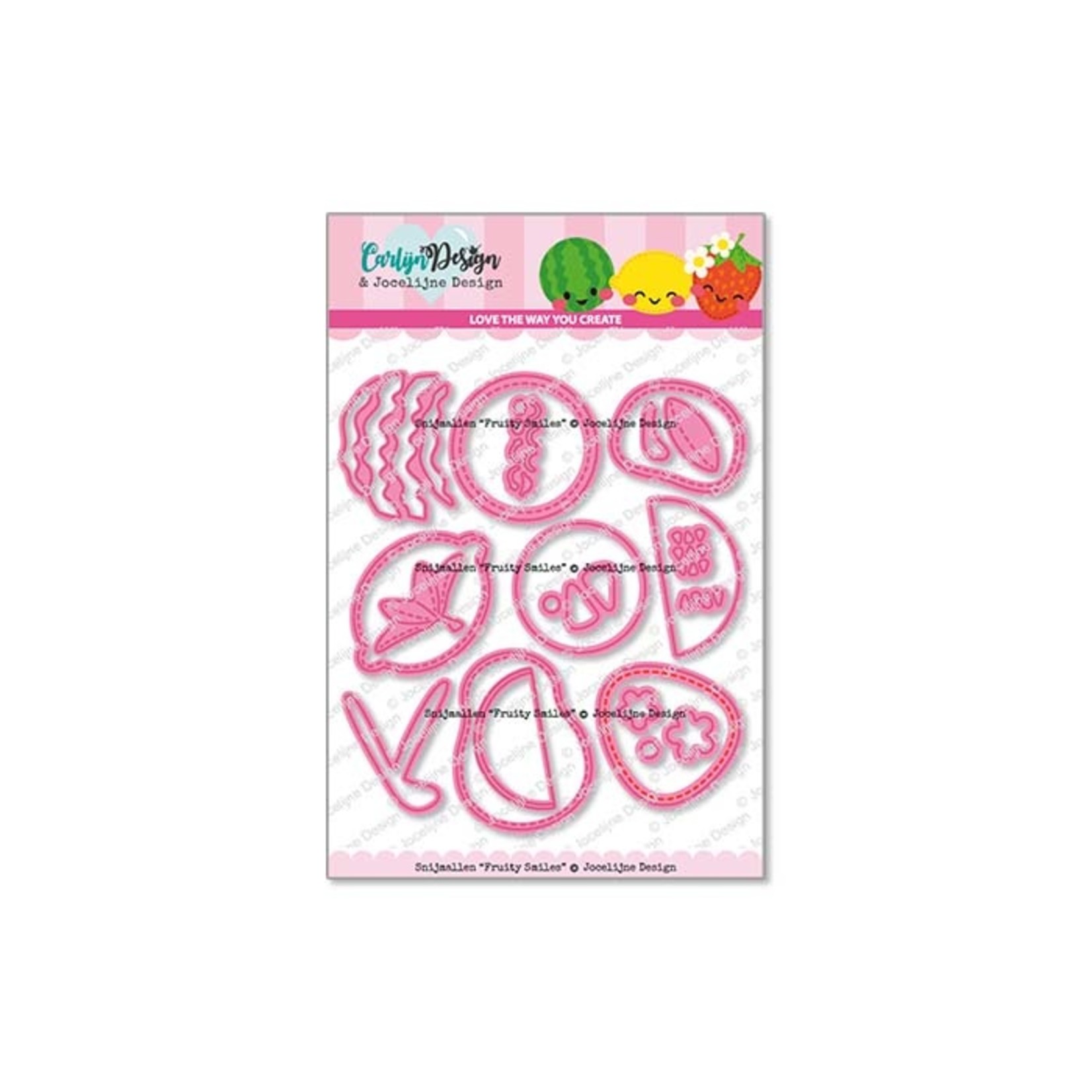 Jocelijne Design Snijmallen Fruity Smiles - door Jocelijne Design