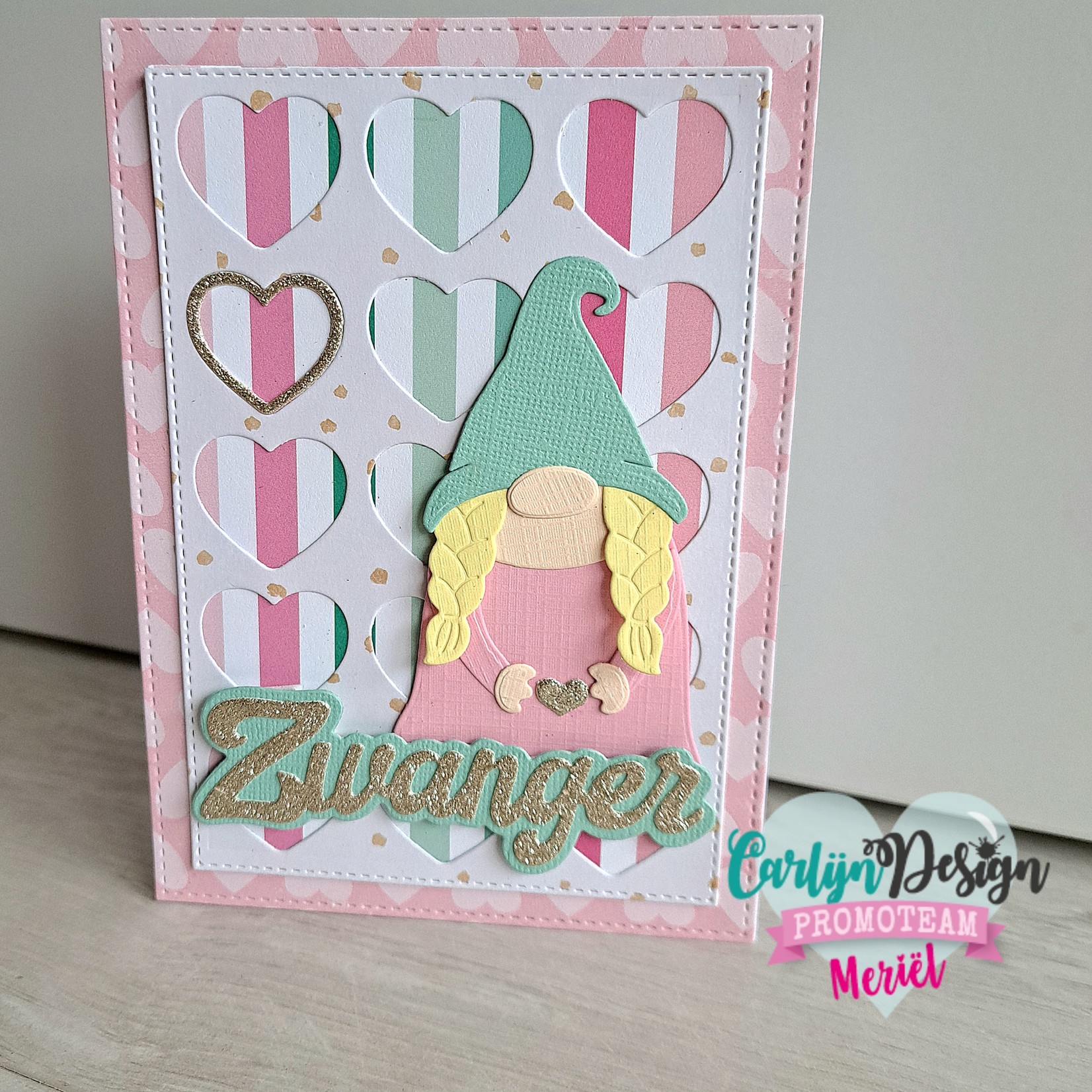 CarlijnDesign Snijmallen Gnome set 4 Vrouw