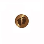 CarlijnDesign Waxzegel 9 Baby voetjes + handvat