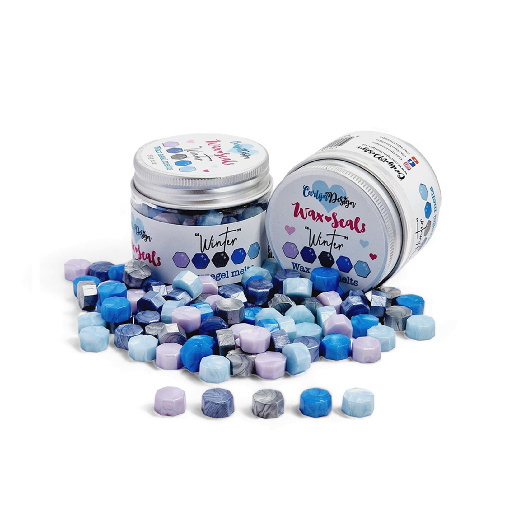 CarlijnDesign Waxzegel melts Winter