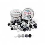 CarlijnDesign Waxzegel melts Silver shades CDWX-0007