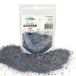 CarlijnDesign Chunky glitter Holo Gunmetal CDGL-0046