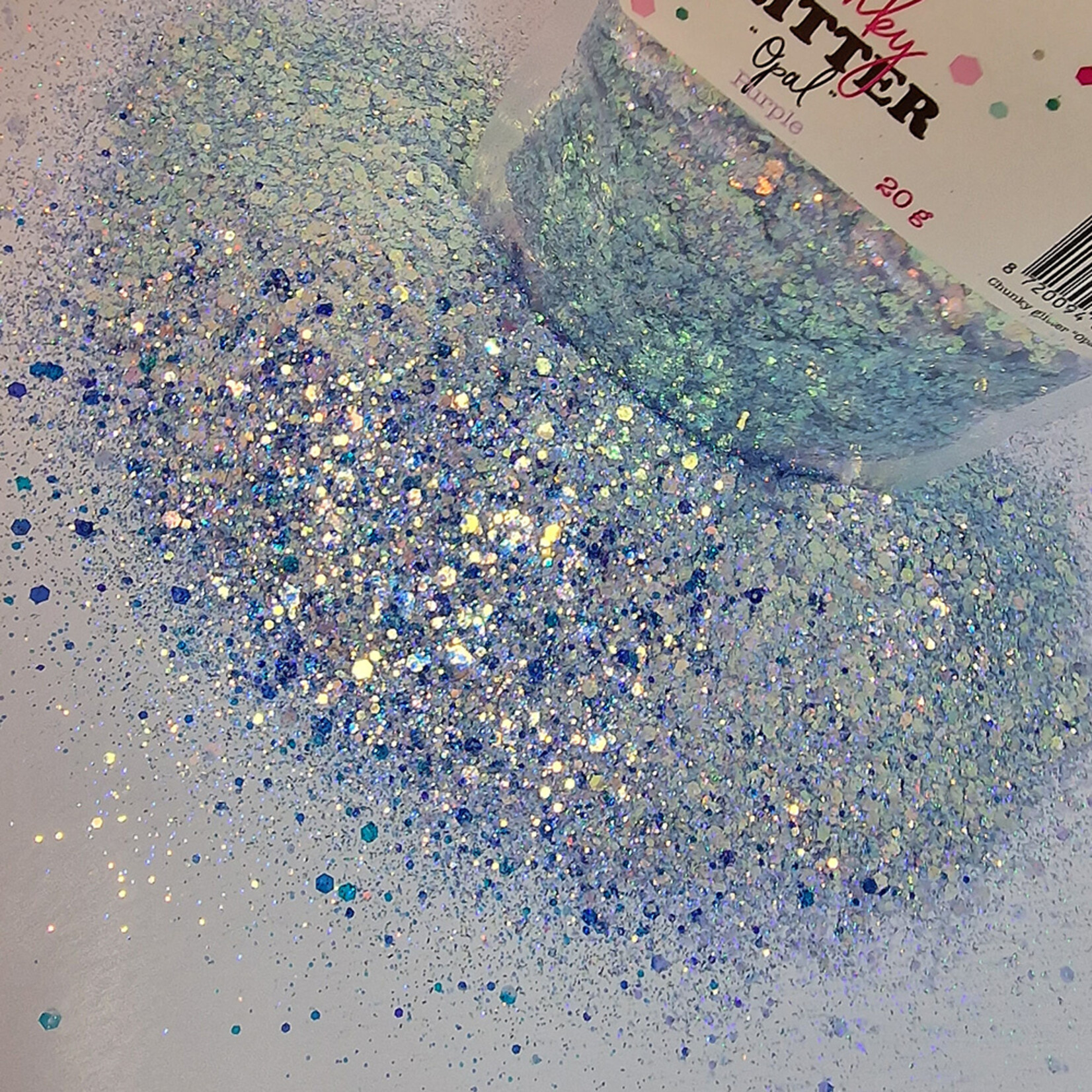 CarlijnDesign Chunky glitter Opal Purple