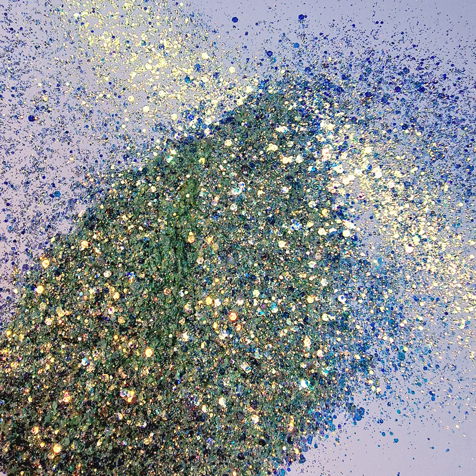 CarlijnDesign Chunky glitter Opal Green