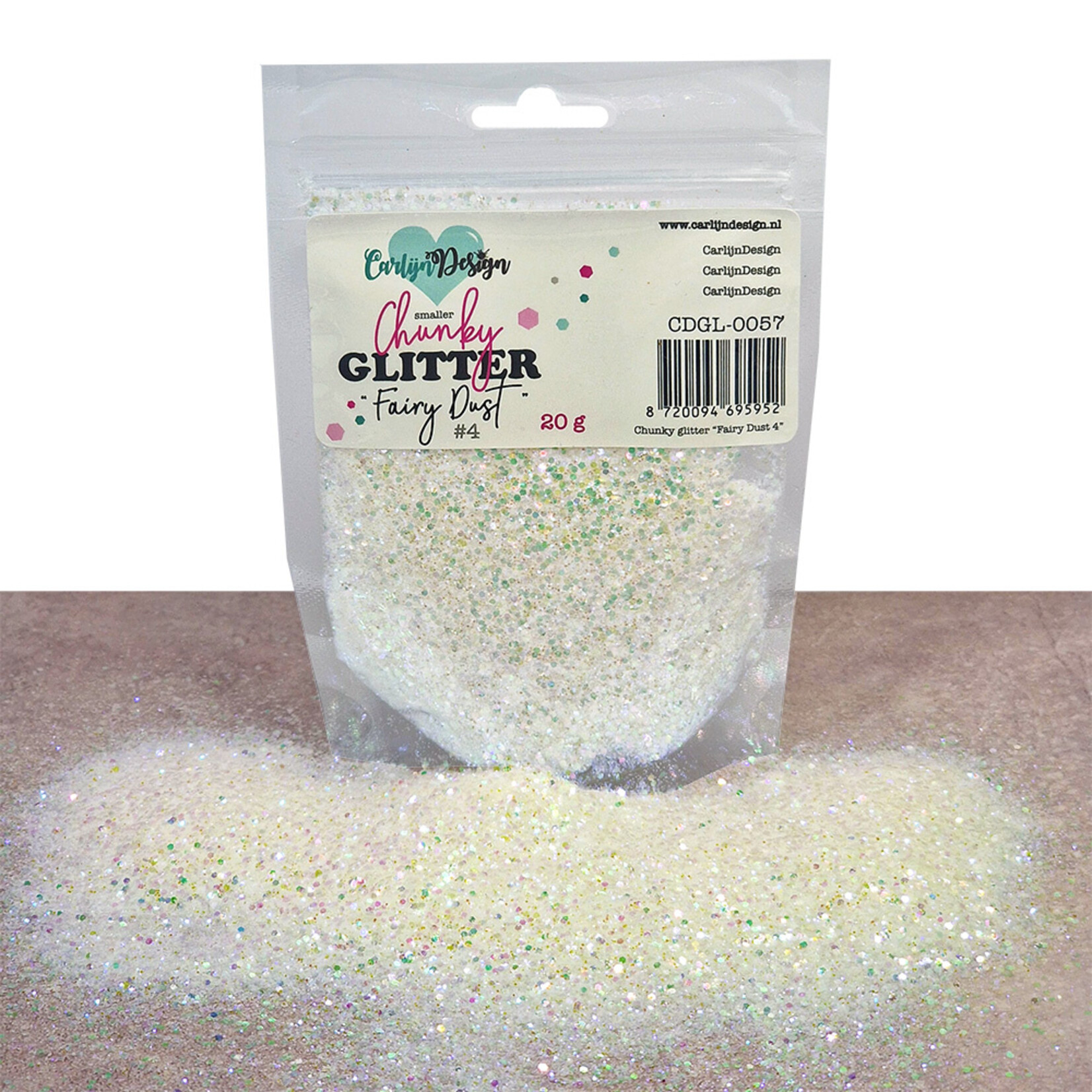 CarlijnDesign Chunky glitter COMBO PACK 9 Fairy Dust 6x