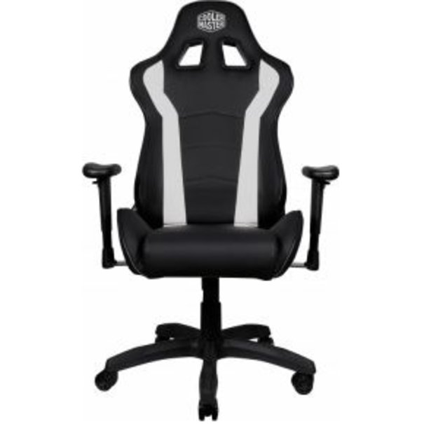 COOLER MASTER CMI-GCR1-2019W CALIBER R1 GAMING CHAIR, WHITE, GAS-LIFT, 150 KG, 1D ARM-REST
