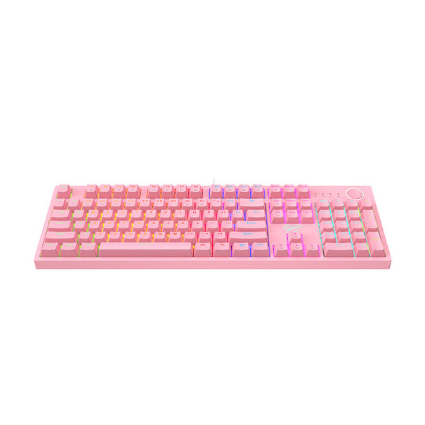 Havit KB871L Mechanische Gaming-Tastatur Pink - RGB