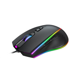 MS1017 Souris Gaming - 6400 DPI - RGB - Noir