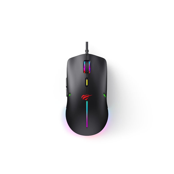 Havit MS1031 Gaming Maus- 7200 DPI - RGB - Schwarz