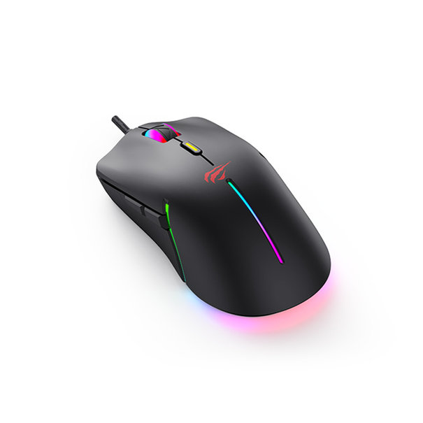 Havit MS1031 Gaming Muis - 7200 DPI - RGB - Zwart