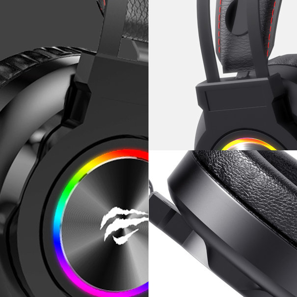 Havit H654D Gaming Headset - RGB - Black