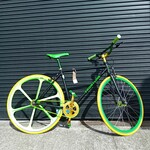 Frontline Frontline Bikes Men's Fixie - Black and Green