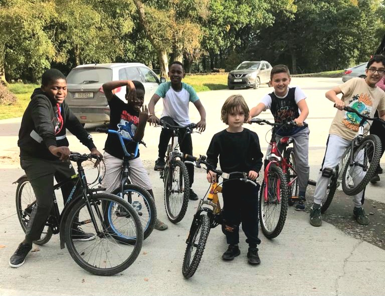 Direct Provision bike donation