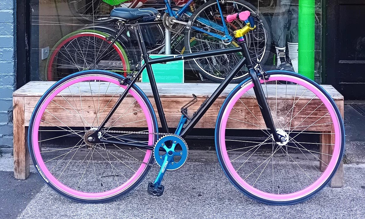 BUILDING A BRIDGE WITH BIKE BUILDING