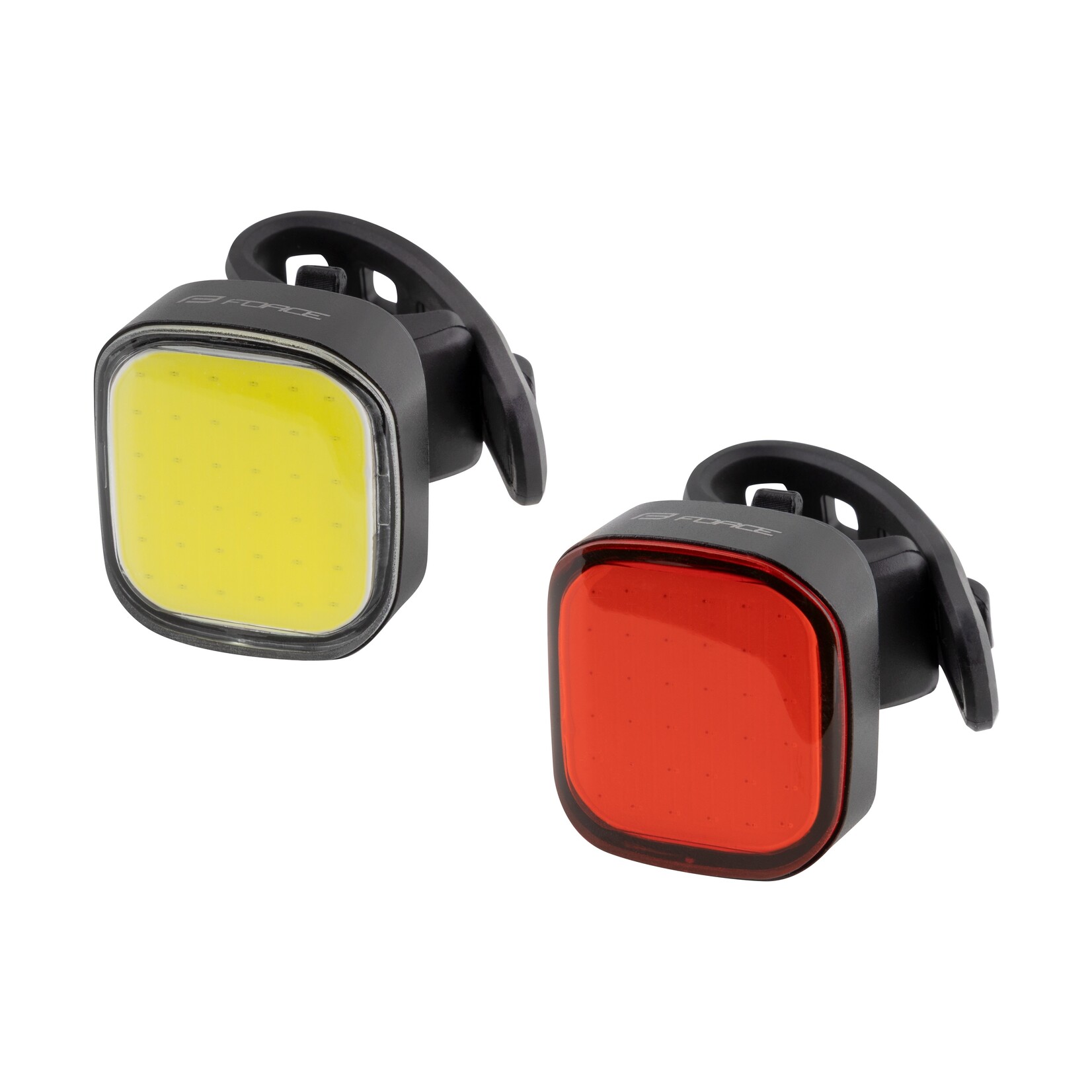 Force Force Cob Bike Light Set - rechargeable