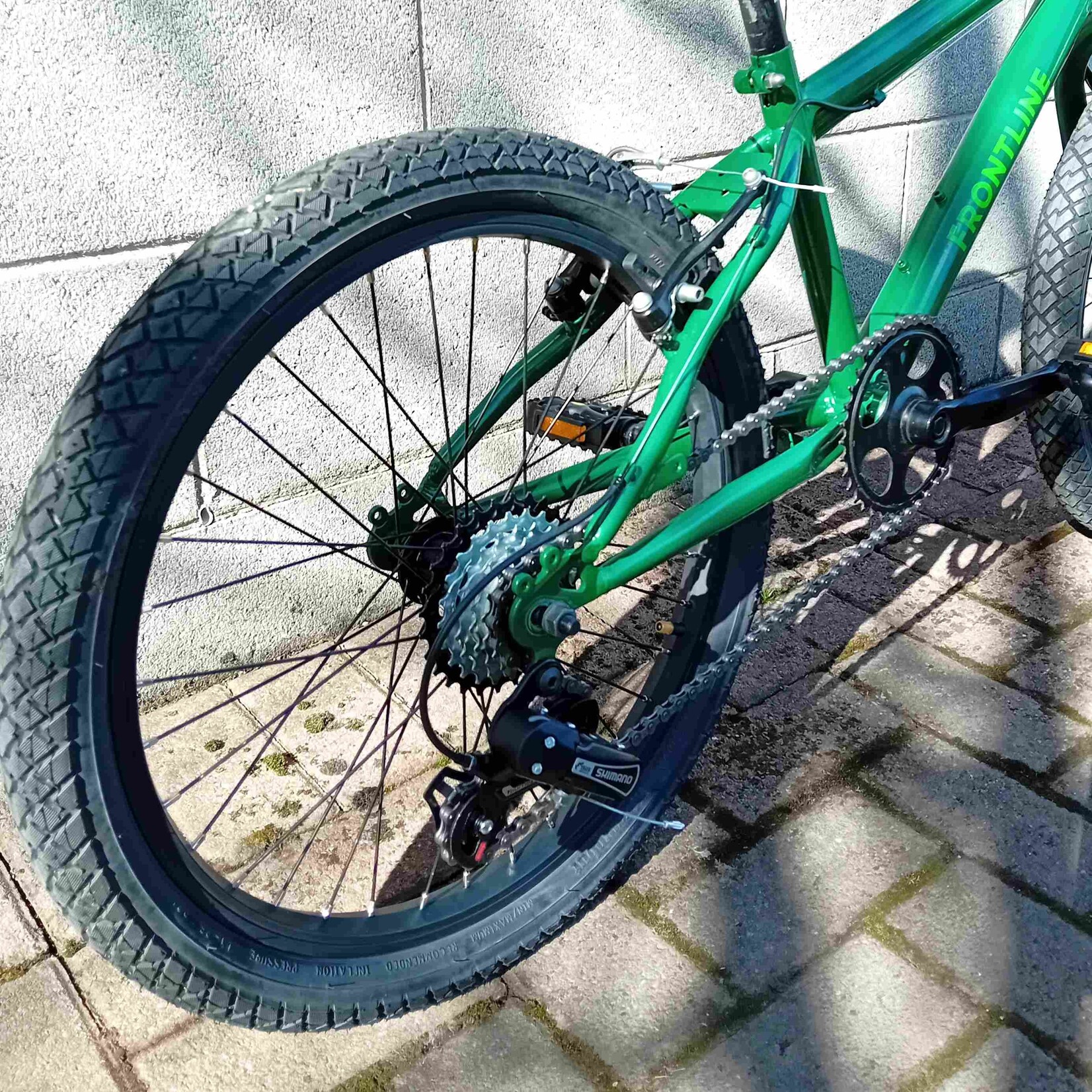 Frontline Frontline Premium Upcycled BMX Style Bike