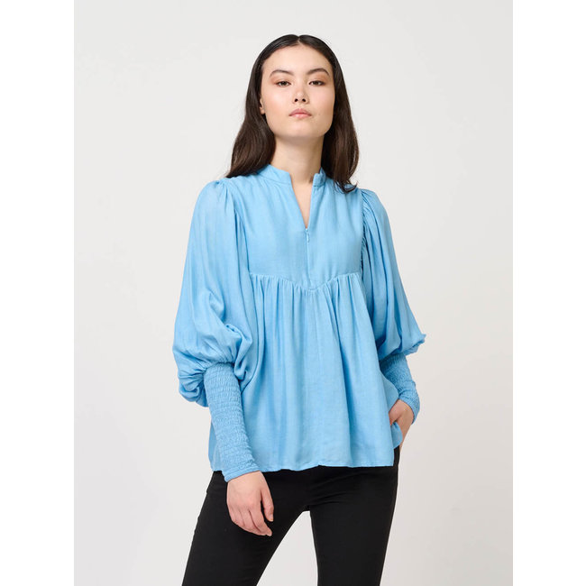 Bruuns Bazaar VIOLA LEAH BLOUSE LIGHT BLUE