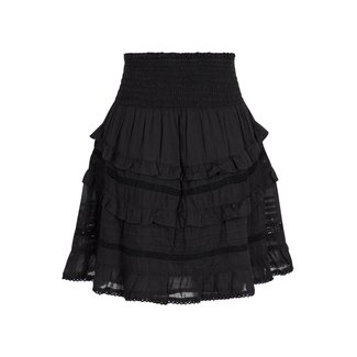 Neo Noir Donna S Voile Skirt Black