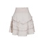 Neo Noir Donna S Voile Skirt Ivory