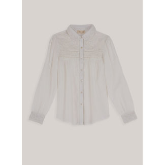 Mabe EVIA EMB L/S TOP WHITE