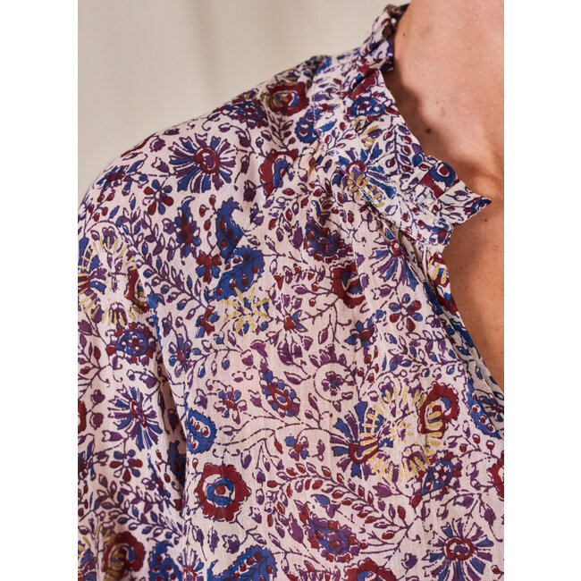 Mabe ROSA PRINT L/S TOP MULTI