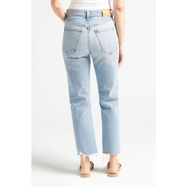 DAPHNE CROPPED HIGH WAIST STRAIGHT FIT