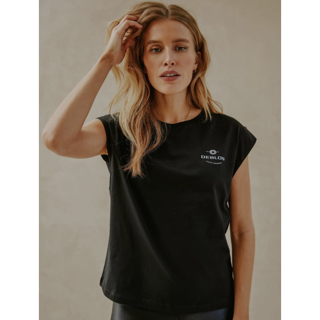 Deblon Sports MEGAN TOP BLACK