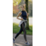 Deblon Sports KATE LEGGINGS NAVY BORDEAUX