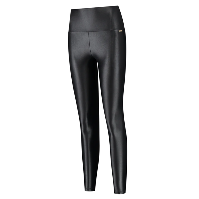 Deblon Sports SHINE LEGGINGS HIGH WAISTBAND BLACK