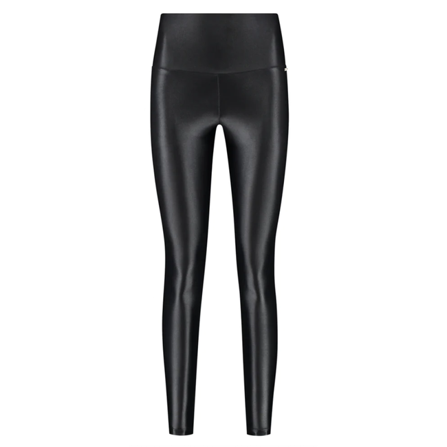 Deblon Sports SHINE LEGGINGS HIGH WAISTBAND BLACK