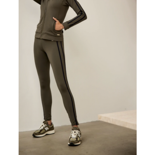 Deblon Sports KATE LEGGINGS BLACK GREEN