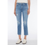 7 FOR ALL MANKIND THE STRAIGHT CROP LIGHT BLUE